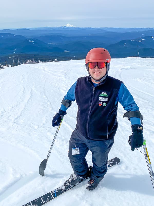 Kevin hitting the slopes